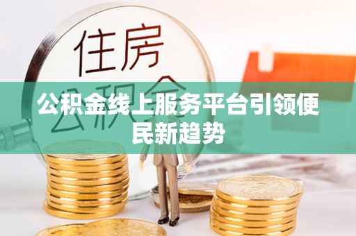南召公积金线上服务平台引领便民新趋势