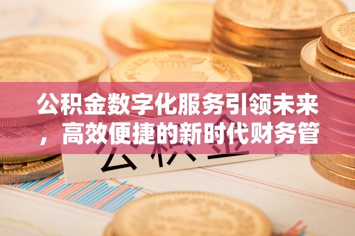 南召公积金数字化服务引领未来，高效便捷的新时代财务管理
