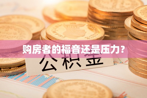 南召购房者的福音还是压力？