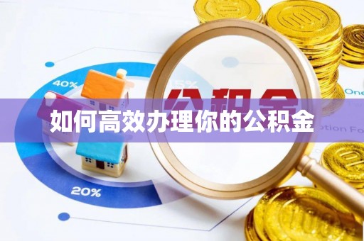 南召如何高效办理你的公积金