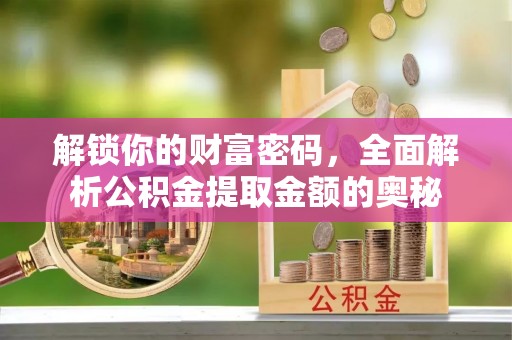 南召解锁你的财富密码，全面解析公积金提取金额的奥秘