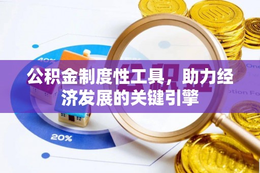 南召公积金制度性工具，助力经济发展的关键引擎