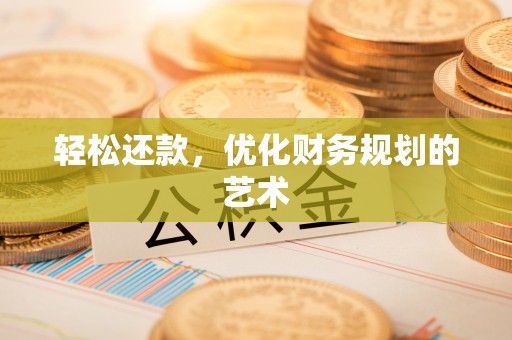 南召轻松还款，优化财务规划的艺术