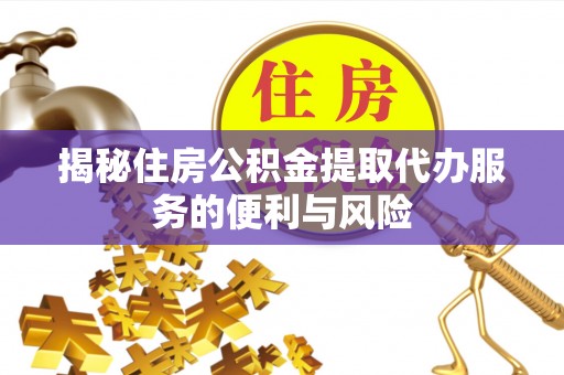 南召揭秘住房公积金提取代办服务的便利与风险
