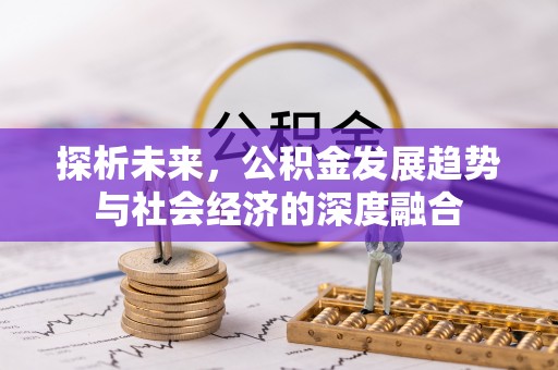 南召探析未来，公积金发展趋势与社会经济的深度融合