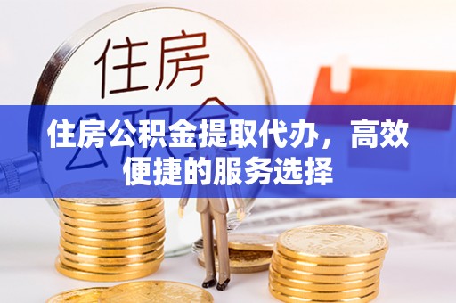 南召住房公积金提取代办，高效便捷的服务选择