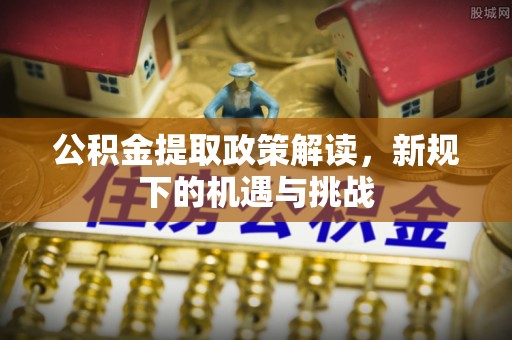 南召公积金提取政策解读，新规下的机遇与挑战