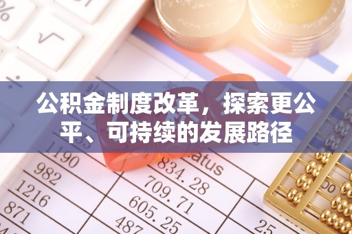 南召公积金制度改革，探索更公平、可持续的发展路径