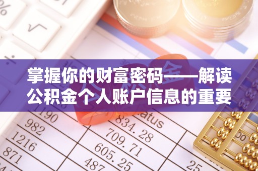 南召掌握你的财富密码——解读公积金个人账户信息的重要性