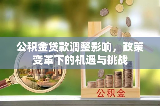 南召公积金贷款调整影响，政策变革下的机遇与挑战