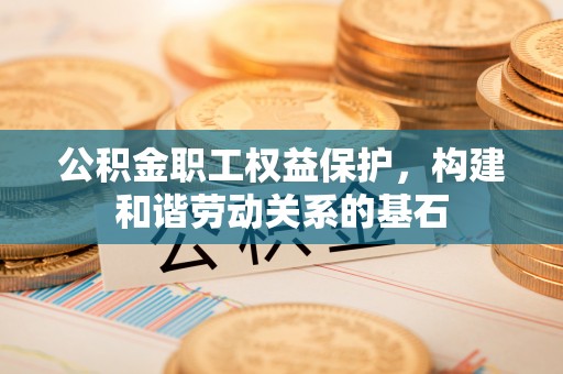 南召公积金职工权益保护，构建和谐劳动关系的基石
