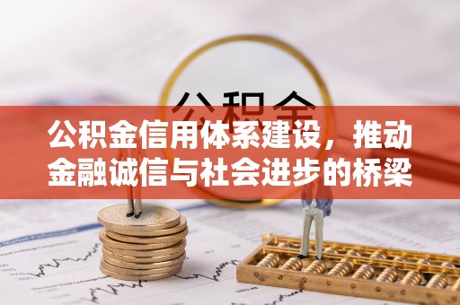 南召公积金信用体系建设，推动金融诚信与社会进步的桥梁