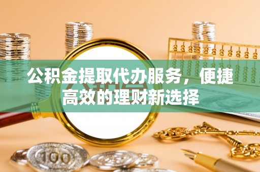 南召公积金提取代办服务，便捷高效的理财新选择
