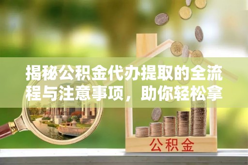 南召揭秘公积金代办提取的全流程与注意事项，助你轻松拿回属于自己的钱