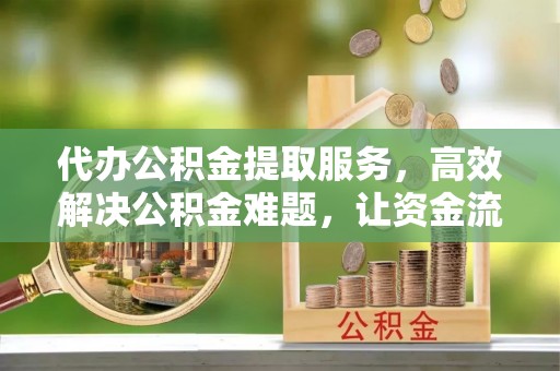 南召代办公积金提取服务，高效解决公积金难题，让资金流动更自由