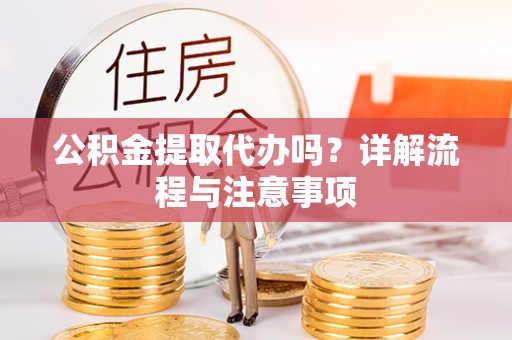 南召公积金提取代办吗？详解流程与注意事项
