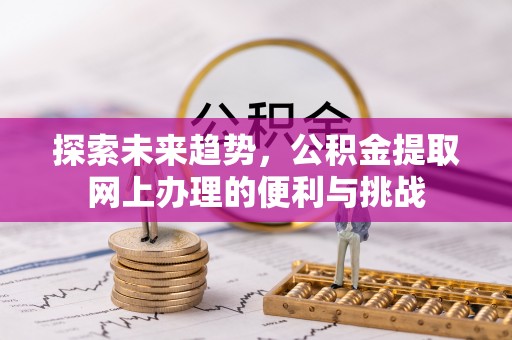 南召探索未来趋势，公积金提取网上办理的便利与挑战