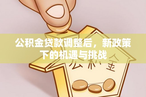 南召公积金贷款调整后，新政策下的机遇与挑战