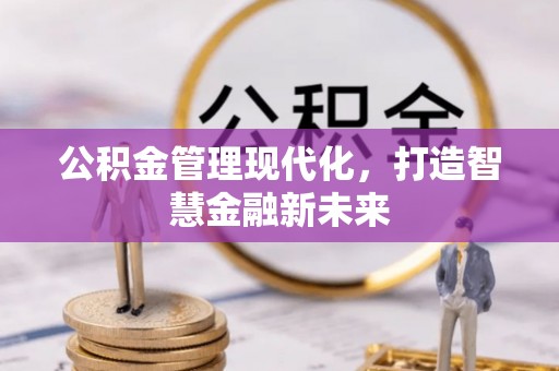南召公积金管理现代化，打造智慧金融新未来