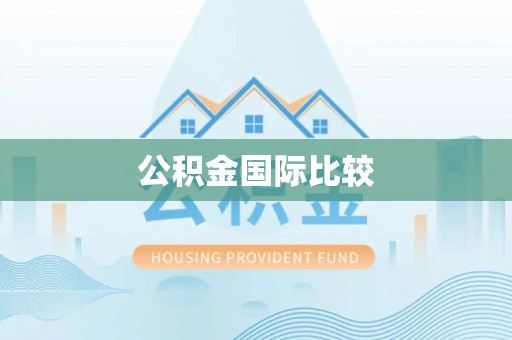 南召公积金国际比较