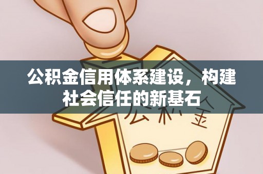 南召公积金信用体系建设，构建社会信任的新基石